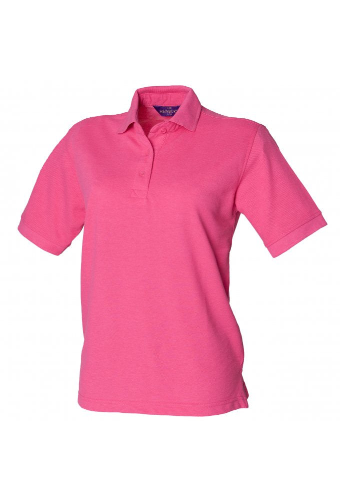 HB401 Ladies Fit Polo Shirt 65/35 (XSmall to 3XL) 13 COLOURS