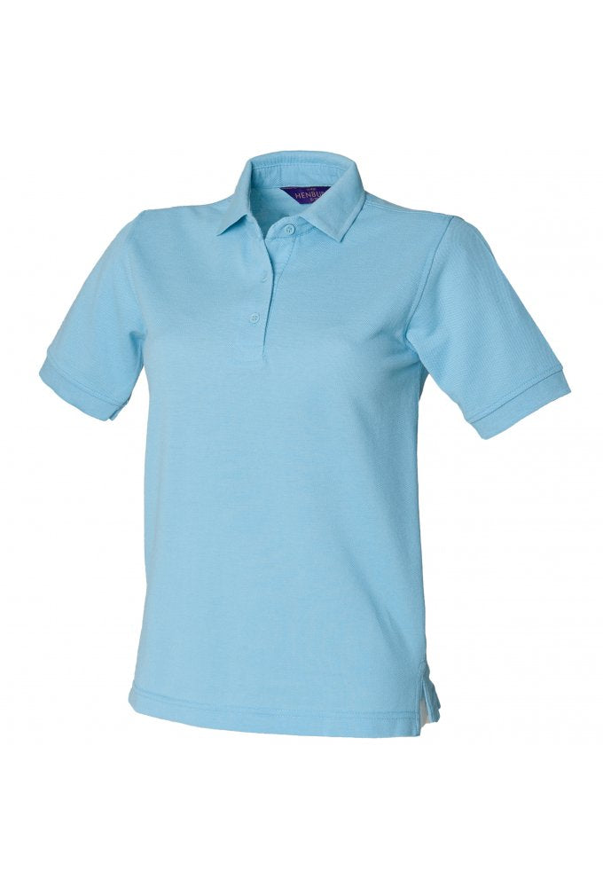 HB401 Ladies Fit Polo Shirt 65/35 (XSmall to 3XL) 13 COLOURS