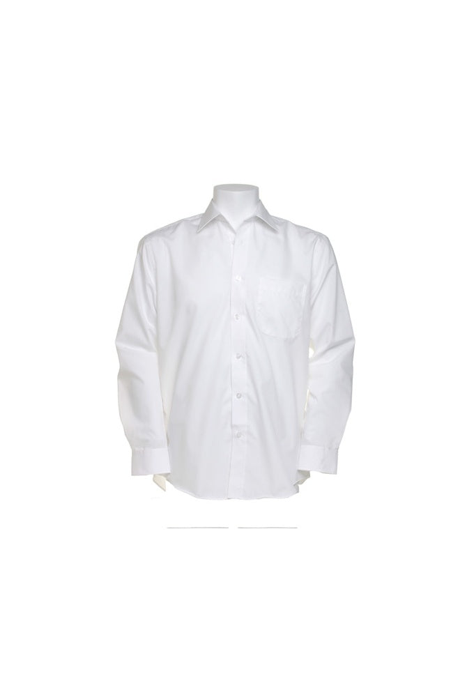 KK104 Long Sleeved Business Shirt (Collar Size 14.5 To 19.5) 4 COLOURS