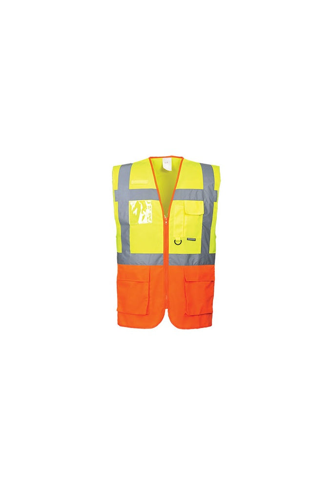 S376 Portwest Executive Hi Vis Vests (Prague) (Medium To 3XL)