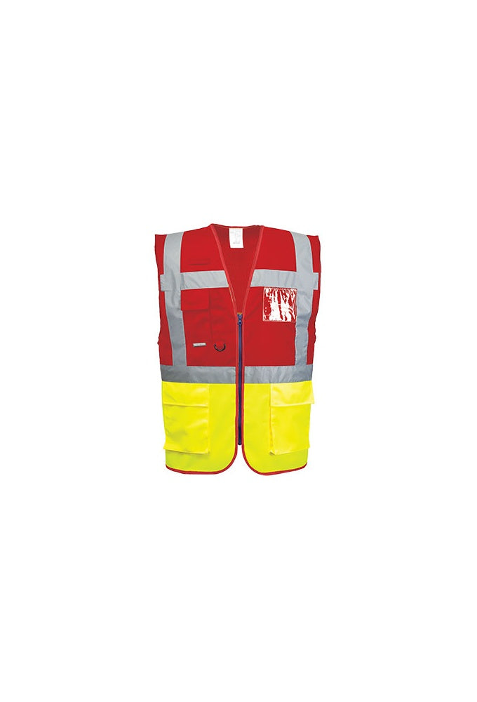 C276 Portwest Hi Vis Exceutive Vests (Paris) (Small To 3XL) 3 COLOURS