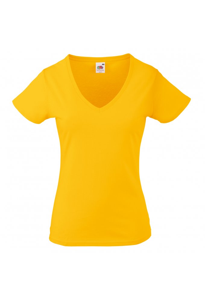 SS047 Ladys Fit ValueWeight V-Neck T-Shirt (XSmall To 2XL) 7 CLOURS