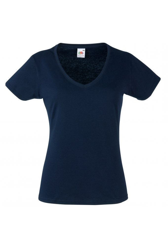 SS047 Ladys Fit ValueWeight V-Neck T-Shirt (XSmall To 2XL) 7 CLOURS