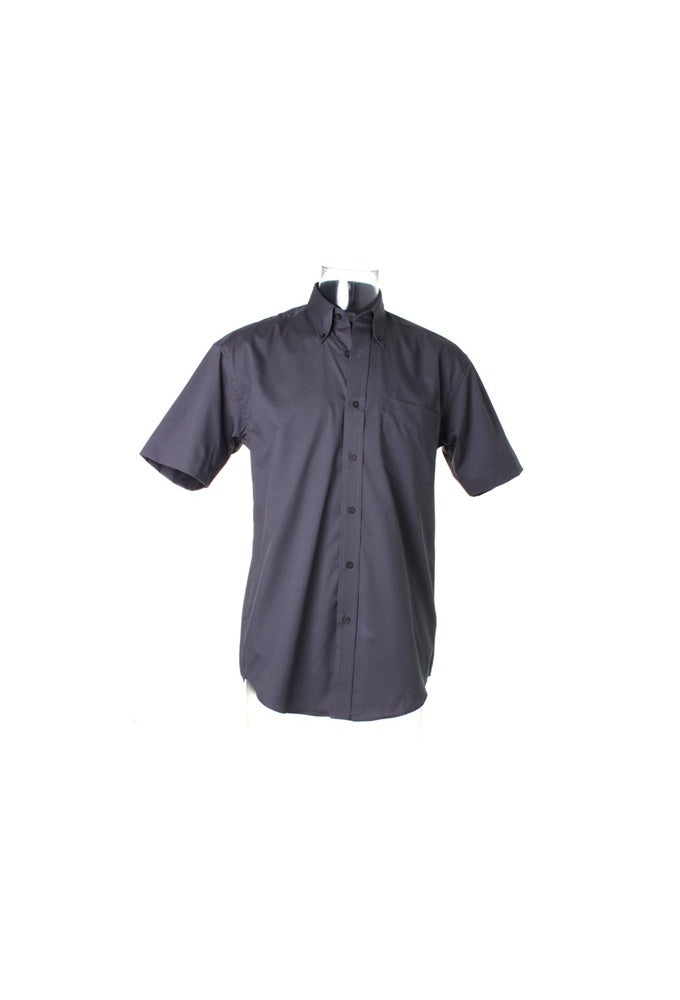 KK109 Corporate Oxford Short Sleeved Shirt (Collar Size 14.5" To 19.5") 10 COLOURS