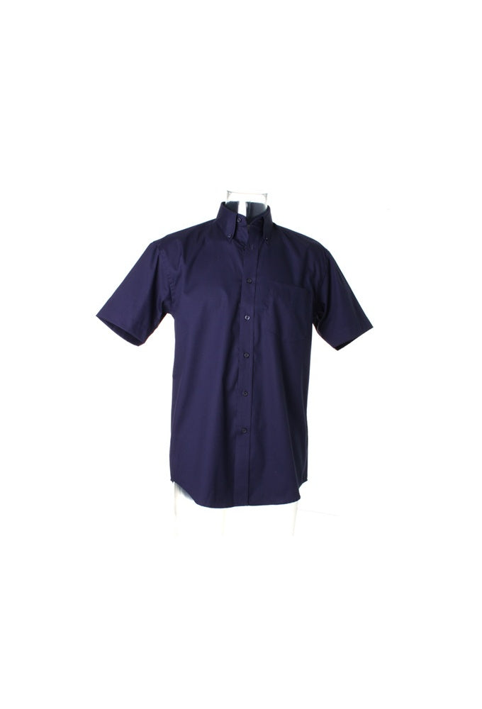 KK109 Corporate Oxford Short Sleeved Shirt (Collar Size 14.5" To 19.5") 10 COLOURS