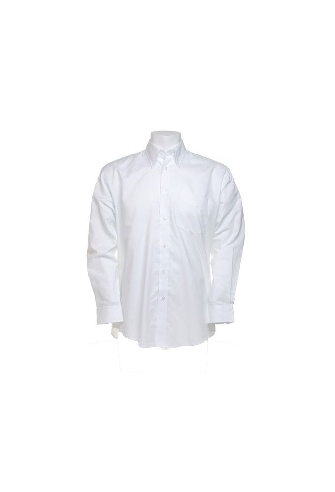 KK351 WorkWear Oxford Long Sleeved Shirt (Collar Size 14.5 To 23.00) 4 COLOURS