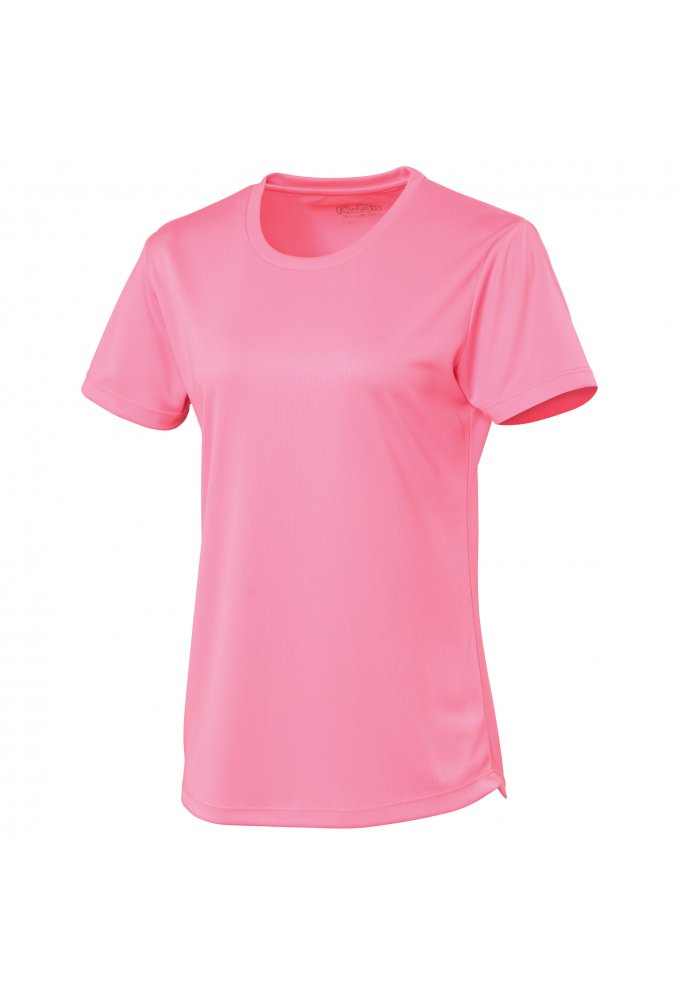JC005 Ladies Fit Cool T-shirt (XSmall To 2XL) 12 COLOURS