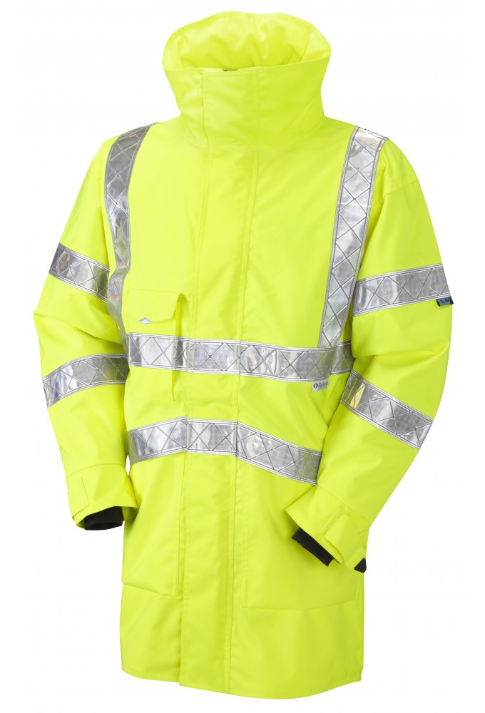 A05-Y Class 3 Bampton Breathable Executive Reflexite Tape Anorak Jacket (Small to 6XL)