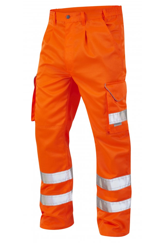 CT01-O Class 1 Bideford Poly/Cotton Cargo Trousers (28 to 60 Waist) RIS 3279 TOM