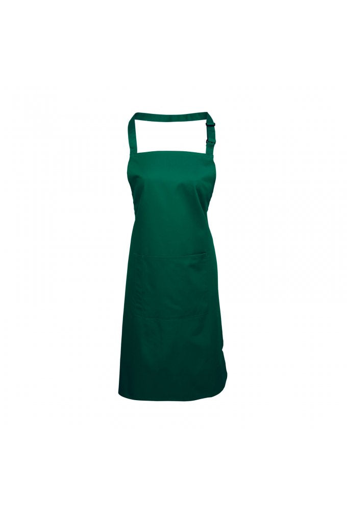 PR154 Bib Apron With Pockets (One Size) 21 Colours