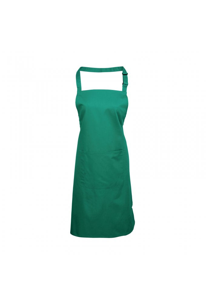 PR154 Bib Apron With Pockets (One Size) 21 Colours