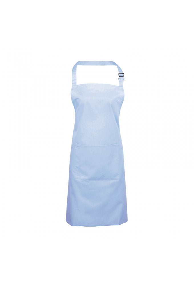 PR154 Bib Apron With Pockets (One Size) 21 Colours