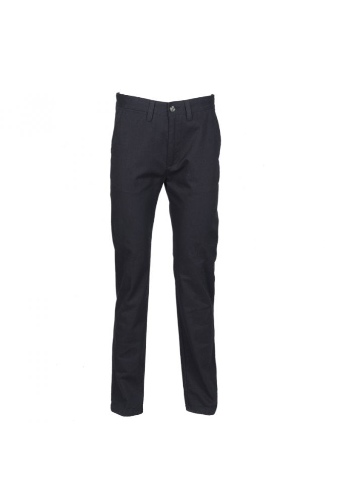HB641 Womens 65/35 Flat Fronted Chino Trousers Navy