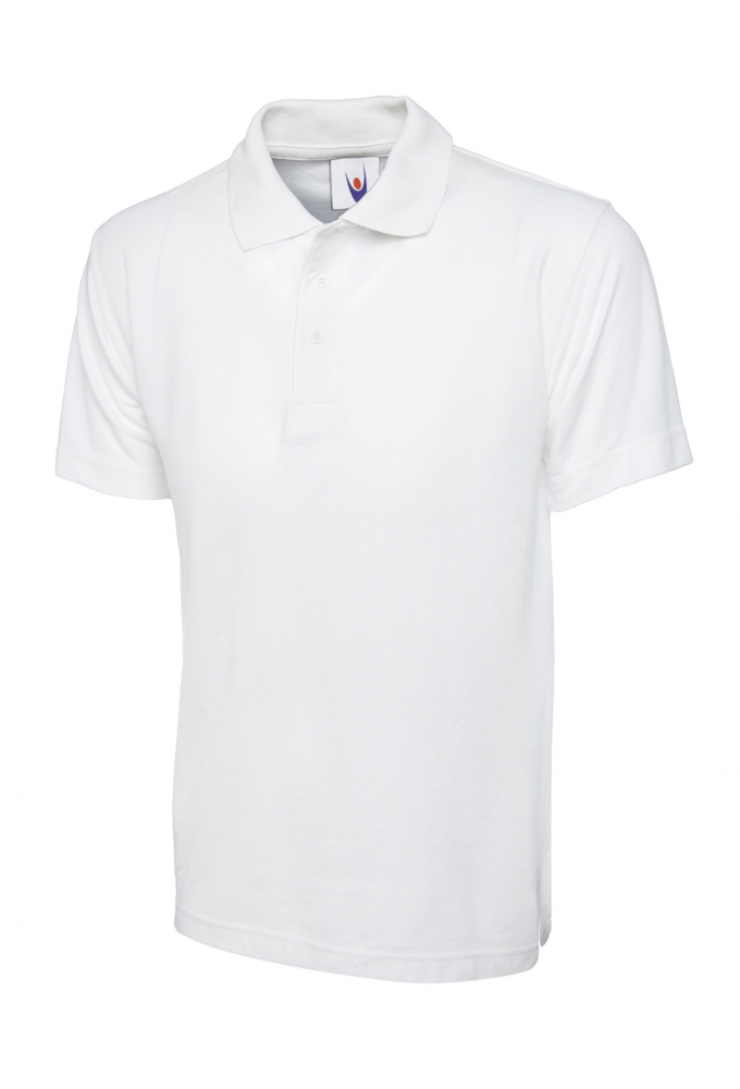 UC101 Uneek Classic Pique Polo Shirt 50/50 polycotton (XSmall To 6XL) 17 COLOURS