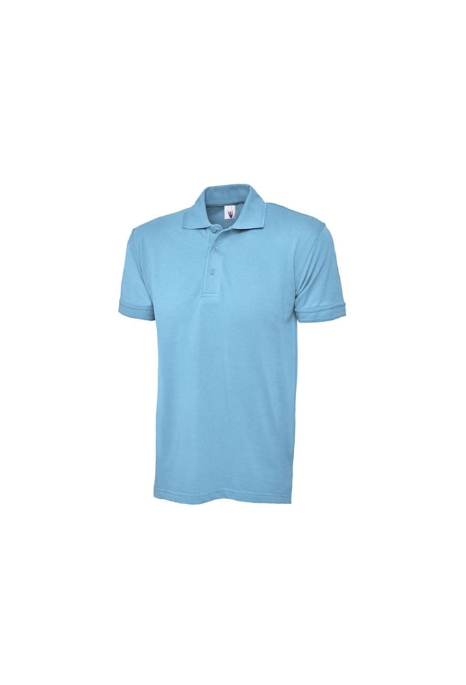 UC108 Deluxe Polo Shirt 50/50 polycotton (XSmall To 4XL) 14 COLOURS
