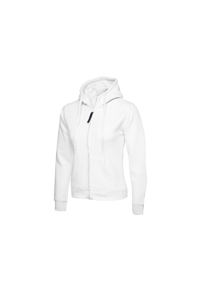 UC505 Ladies Classic Full Zip Hooded SweatShirt (XSmall to 3Xlarge) 11 COLOURS