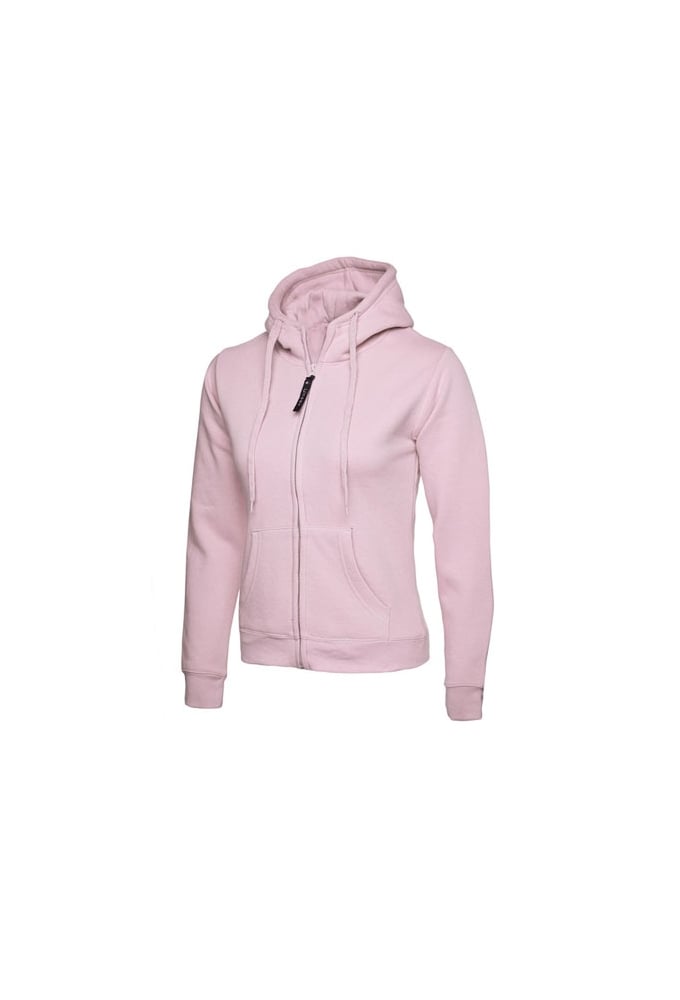 UC505 Ladies Classic Full Zip Hooded SweatShirt (XSmall to 3Xlarge) 11 COLOURS