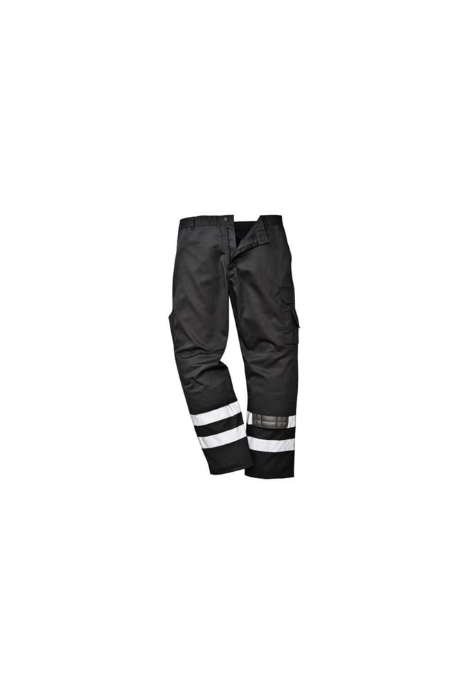 S917BL Iona Safety Combat Trousers Black