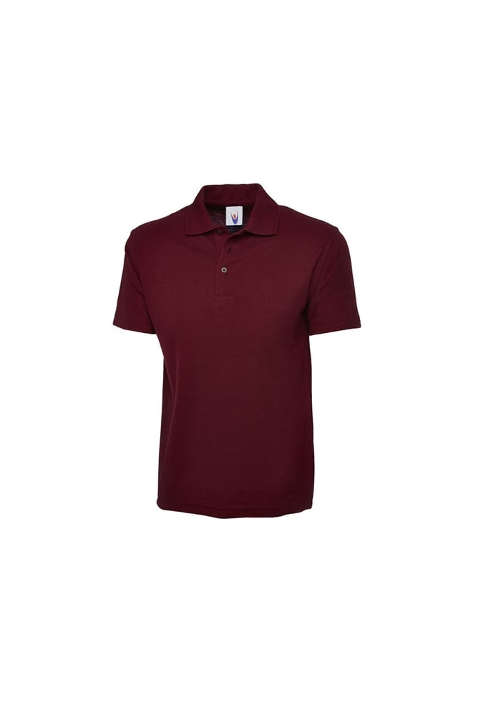 UC101 Uneek Classic Pique Polo Shirt 50/50 polycotton (XSmall To 6XL) 17 COLOURS