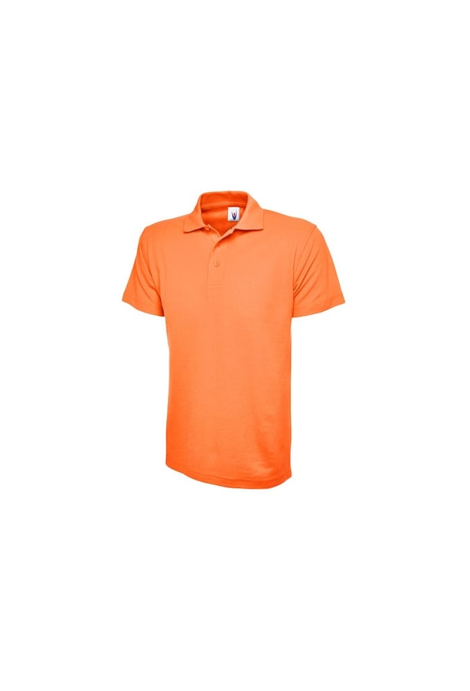 UC101 Uneek Classic Pique Polo Shirt 50/50 polycotton (XSmall To 6XL) 17 COLOURS