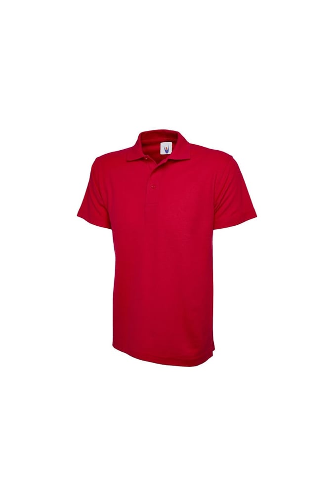 UC101 Uneek Classic Pique Polo Shirt 50/50 polycotton (XSmall To 6XL) 17 COLOURS