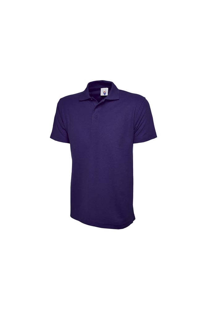 UC105 Active Polo Shirt 50/50 Polycotton (XSmall TO 5XL) 12 COLOURS
