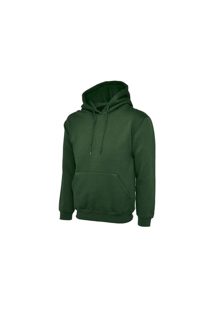 UC502 Classic Hooded SweatShirt 50/50 Polycotton (Xsmall to 4Xlarge) 22 Colours
