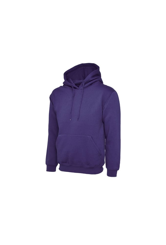 UC502 Classic Hooded SweatShirt 50/50 Polycotton (Xsmall to 4Xlarge) 22 Colours