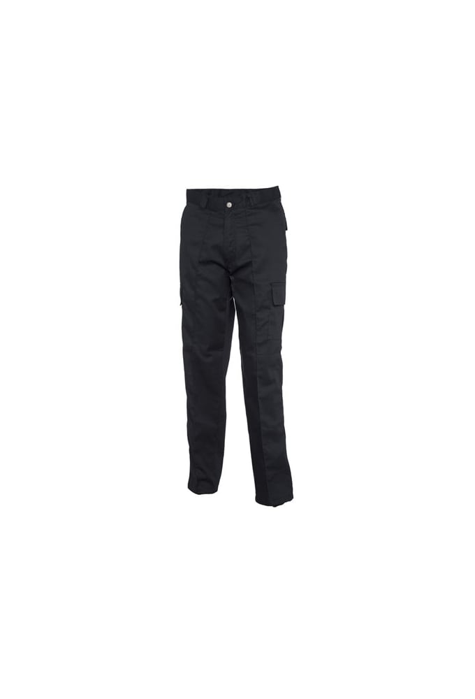 Uneek UC902 Budget Cargo Trousers Black (Short, Reg and Tall Leg) 28 to 52 Waist