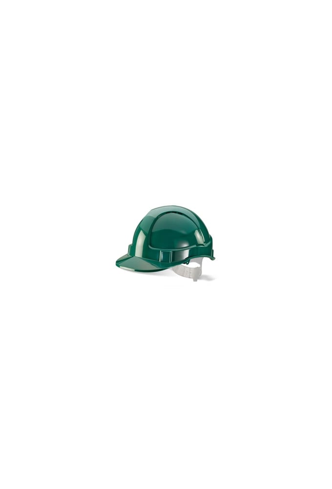 BBEVGR Beeswift Green B-Brand Economy Vented Safety Helmet (OneSize)