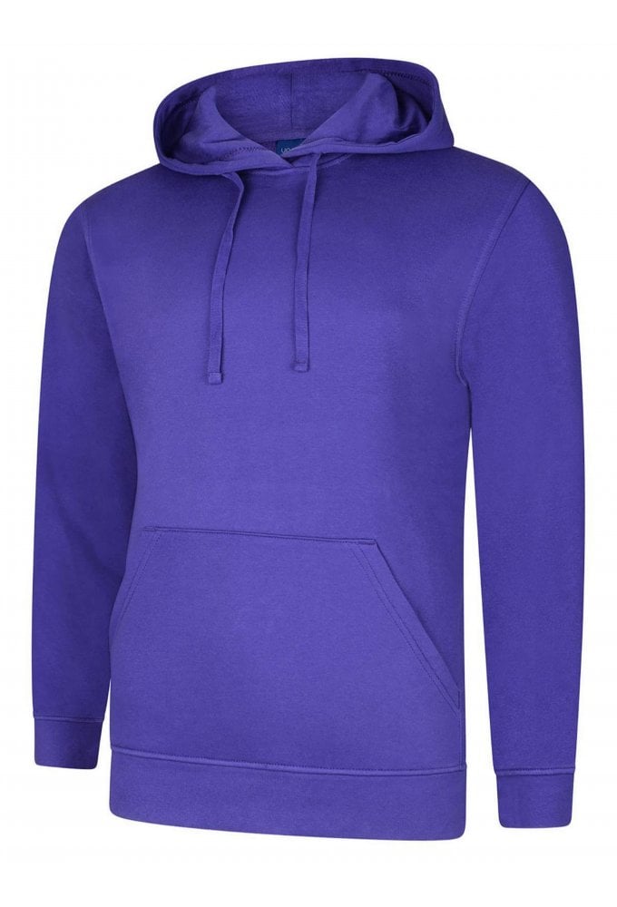 UC509 DELUXE HOODED SWEATSHIRT (XSMALL TO 5XLARGE) 25 COLOURS