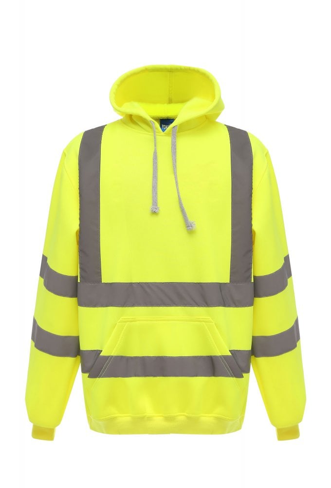 YK032 Water Repellant Hi Vis Hoodie (Small to 3Xlarge) 6 COLOURS