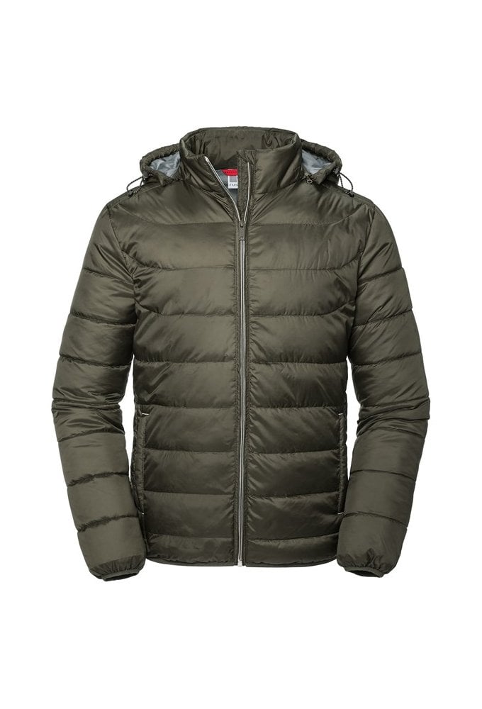 J440M Russell Waterproof Windproof Hooded Nano Jacket (Small to 4Xlarge) 4 COLOURS