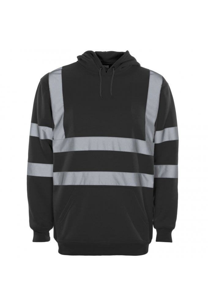 36441 Supertouch Hi Vis Hooded Sweatshirt (Small to 4XLarge) 2 COLOURS