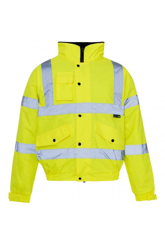 Supertouch Standard Hi Vis Bomber (Small to 4Xlarge) 2 COLOURS RIS 3279 TOM In Orange