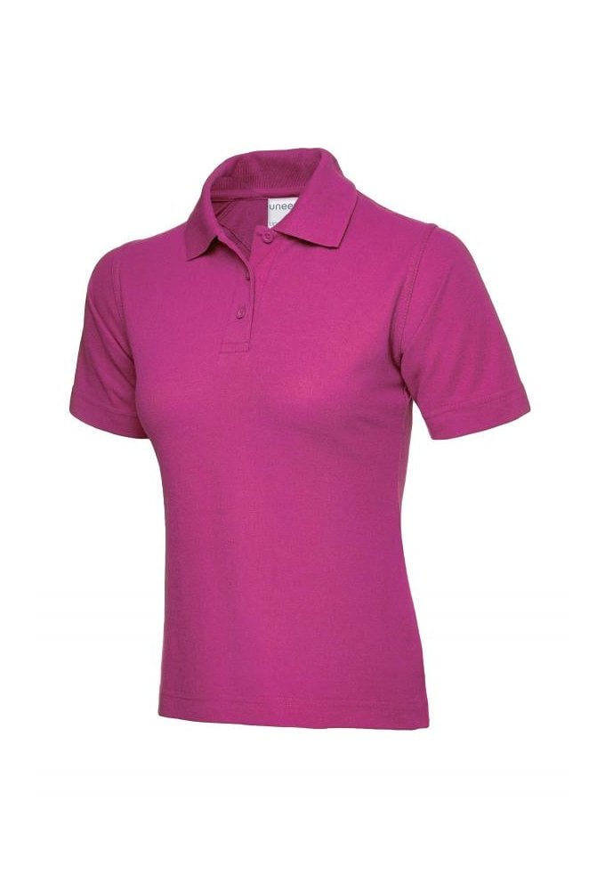 UC115 Ladies Ultra Cotton Poloshirt (Xsmall to 3Xlarge) 13 COLOURS