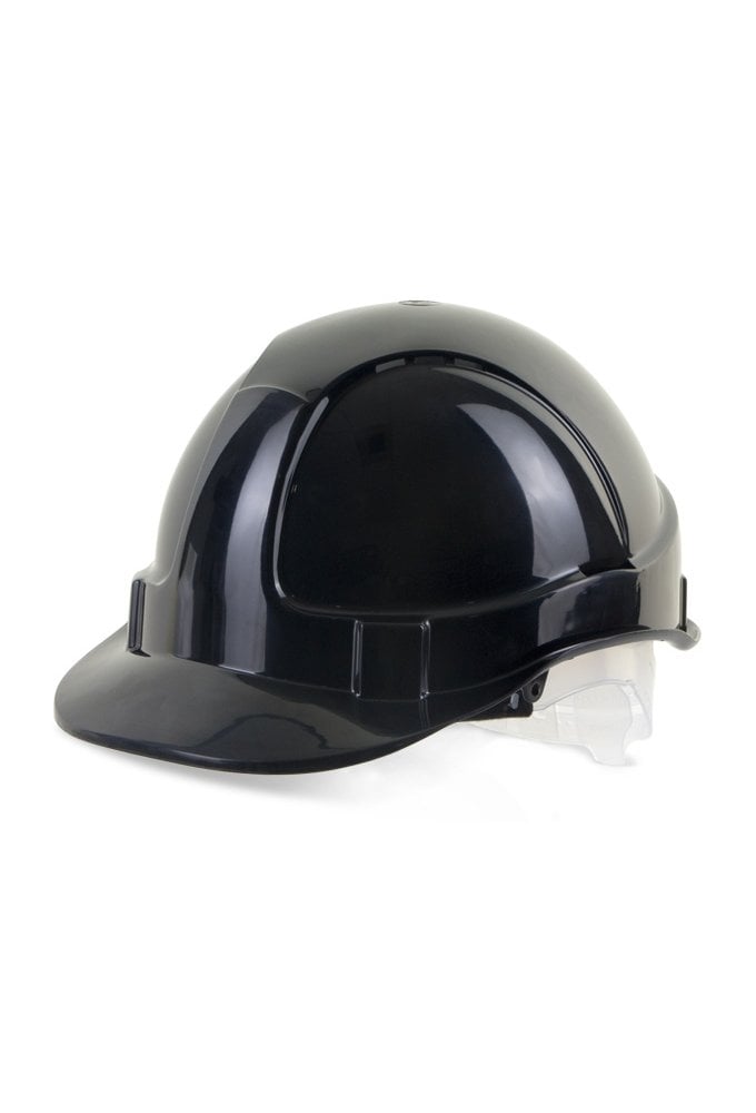 BBEV Beeswift Black B-Brand Economy Vented Safety Helmet (OneSize)