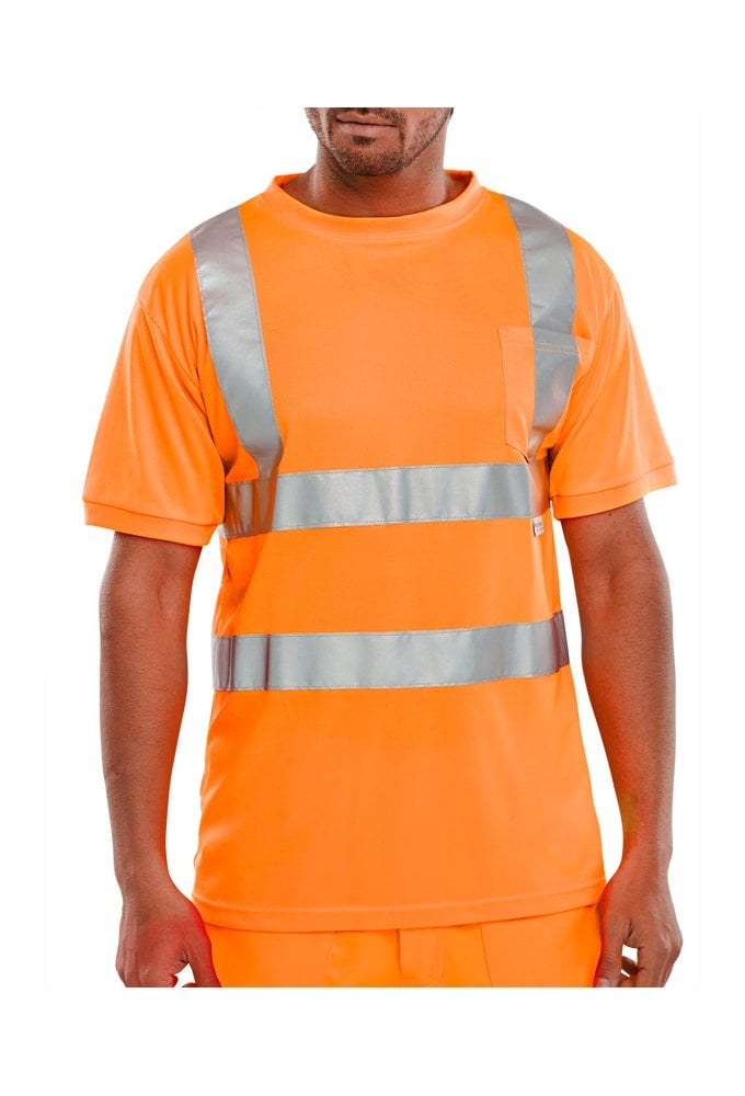 BSCNTSEN Seen Hi-Visibility T- Shirt (Small To 5XL) 2 COLOURS