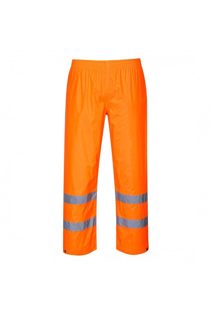 H441 Portwest Hi-Vis Rain Trousers (Small To 4XL)