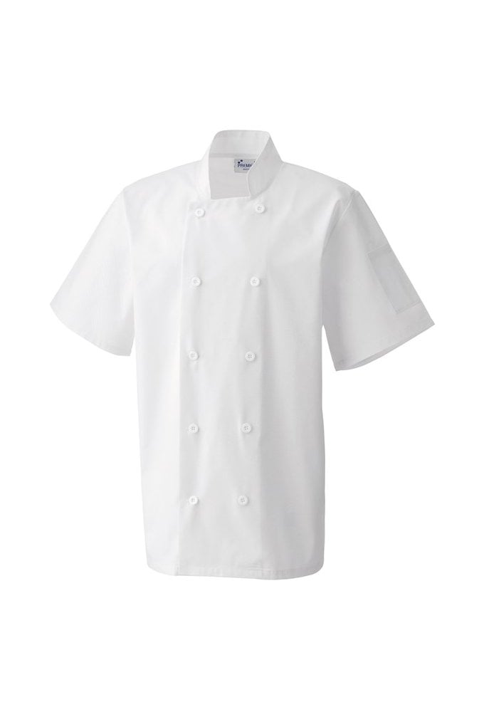 PR656 - Short sleeve chef’s jacket