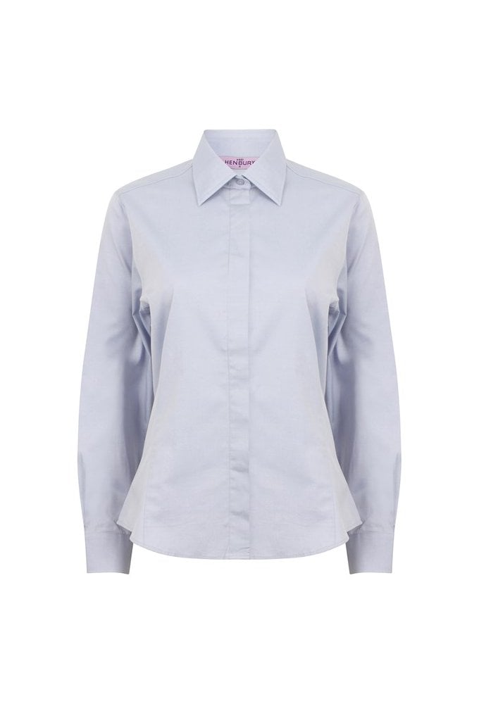 HB551 Ladie Fit Long Sleeved LightWeight Shirt (XS To 3XL) 2 COLOURS