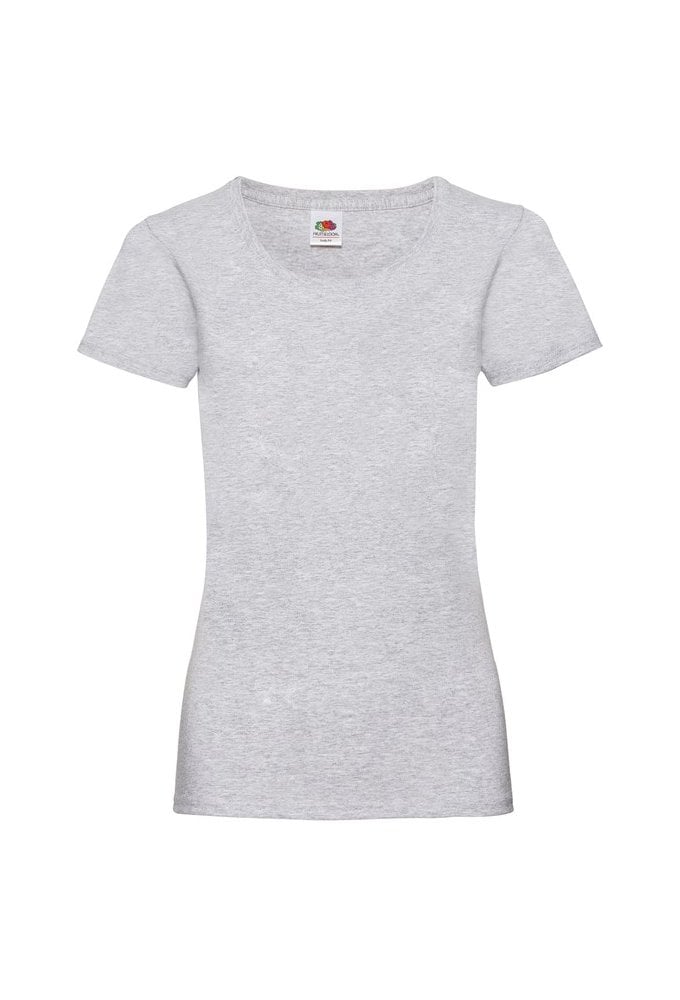 SS050 Ladies-Fit ValueWeight T-Shirt (XSmall To 2XL) 14 Colours