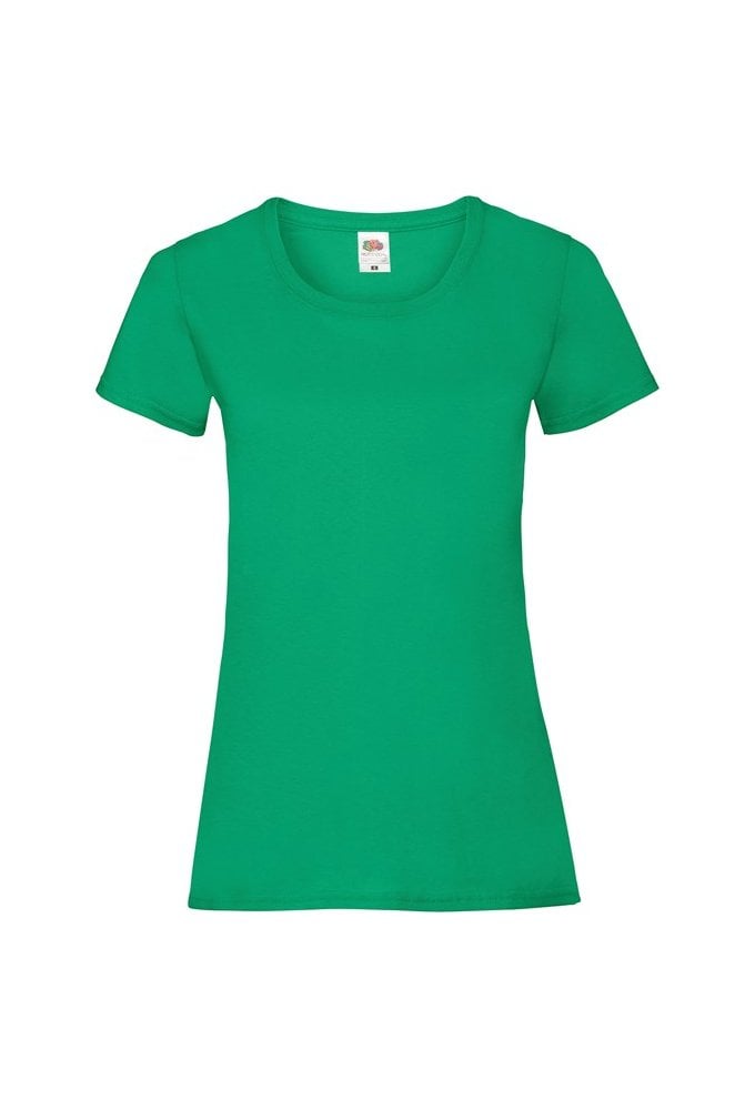 SS050 Ladies-Fit ValueWeight T-Shirt (XSmall To 2XL) 14 Colours
