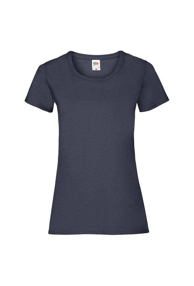 SS050 Ladies-Fit ValueWeight T-Shirt (XSmall To 2XL) 14 Colours