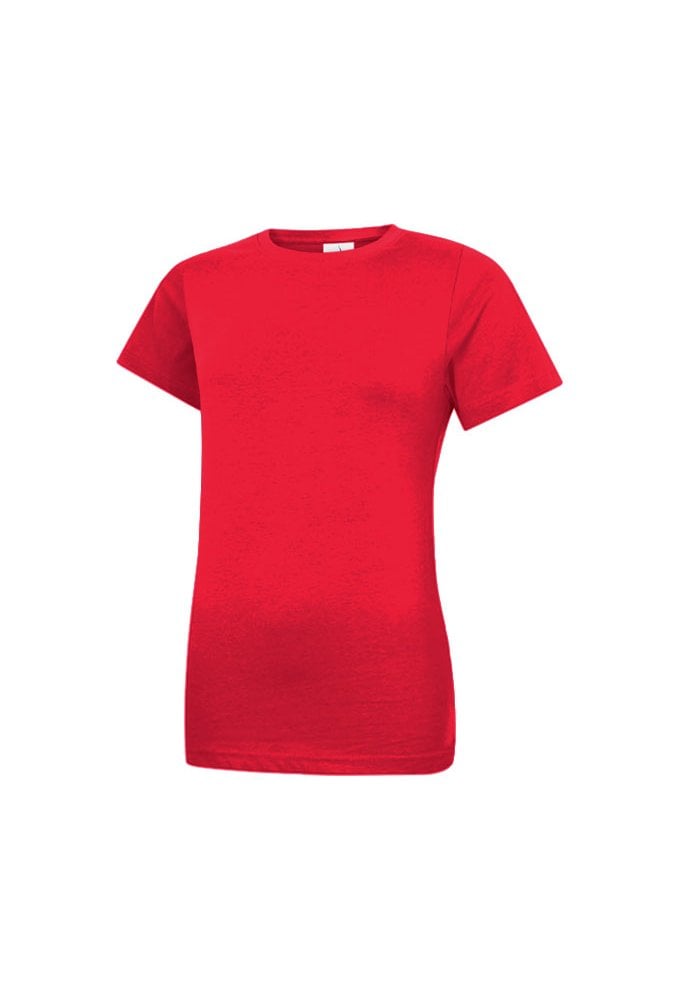 UC318 Ladies Classic Crew Neck T-Shirt (Xsmall to 2Xlarge) 11 COLOURS
