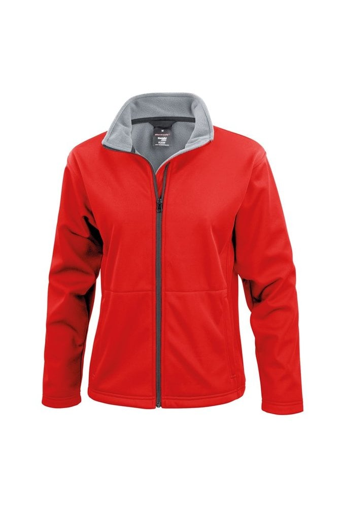 R209F Result Ladies Fit Soft Shell Jacket (Xsmall to 2Xlarge) 3 COLOURS