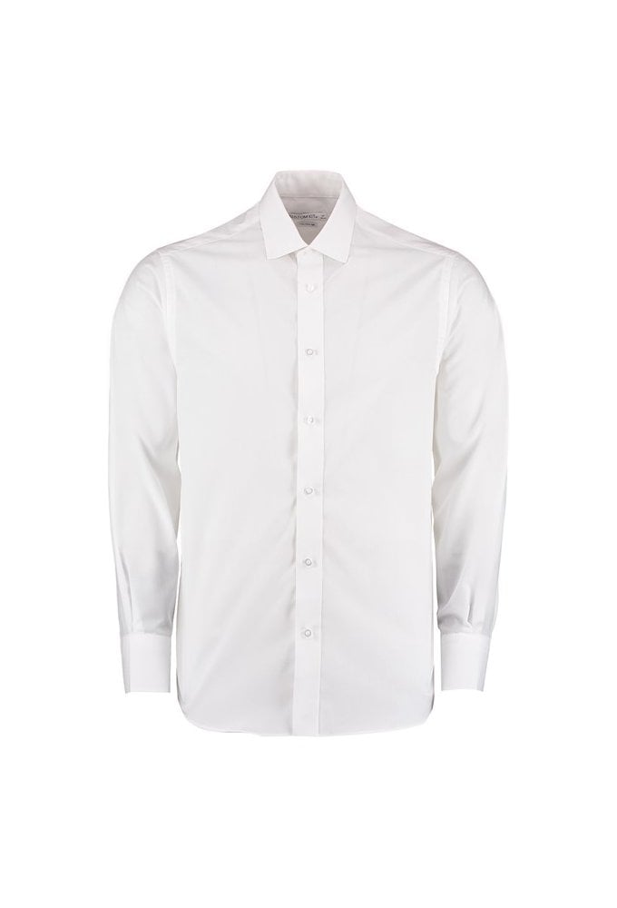 KK131 Tailored Buisness Long Sleeved Shirt (Collar Size 14.5 To 18.5) 3 COLOURS