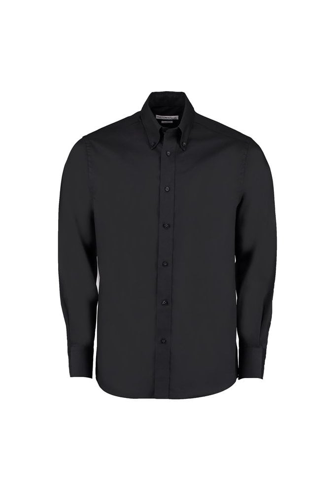 KK188 Premium Long Sleeved Oxford Shirt TaIlored Fit (Collar Size 14.5 To 19.5) 3 COLOURS