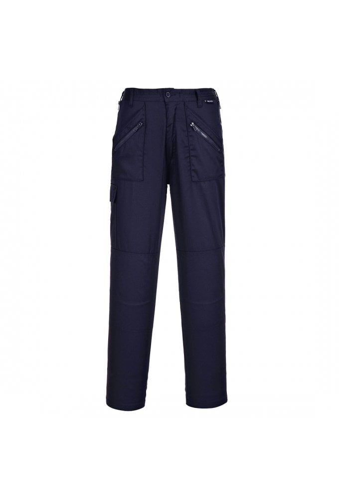 S687NA Ladies Action Trousers With Side Elastication NAVY (Xsmall to 3XLarge)