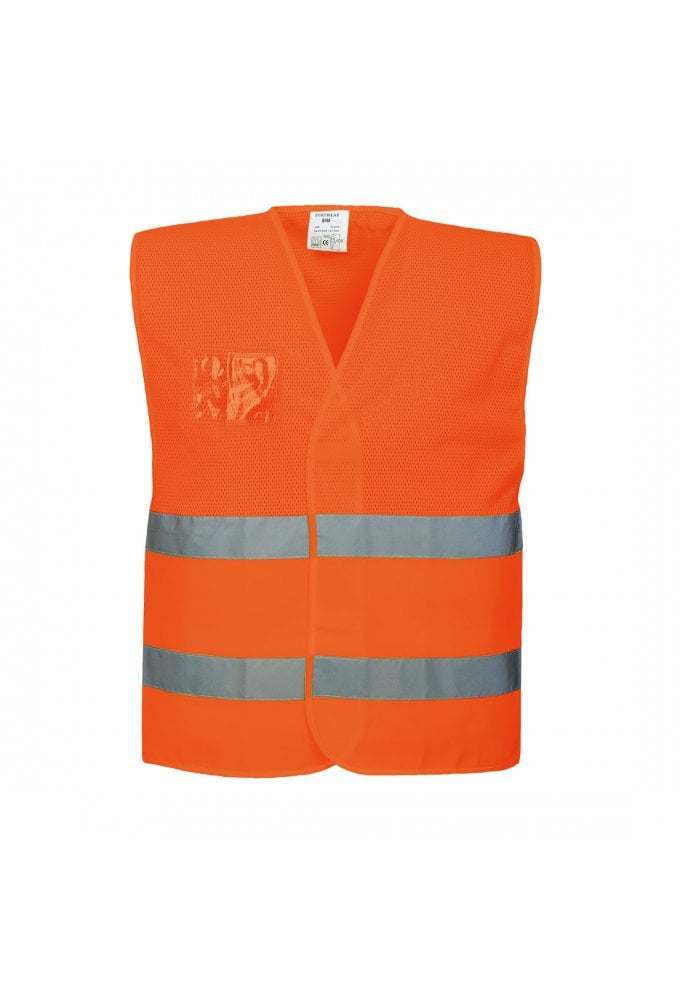 C494 Portwest Hi Vis Mesh Vests (Small To 5XL)